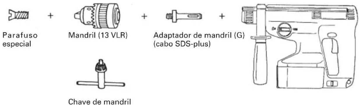 HITACHI DH 20DV - Fazer furos e aparafusar (somente rotação) - 1