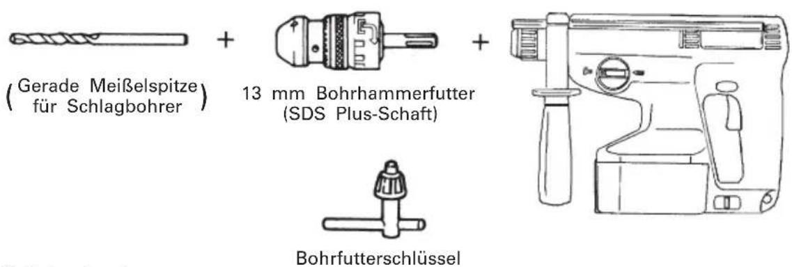 HITACHI DH 20DV - Bohren von Ankerlöchern (Schlag- und Drehbohrer) - 2