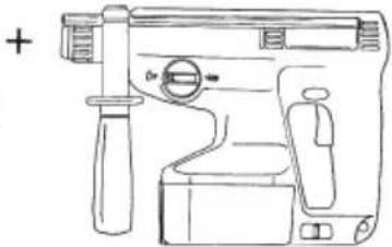 HITACHI DH 20DV - Τοποθέτηση άγκιστρου - 2