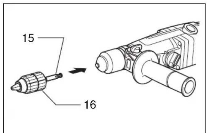MAKITA HR2410X - 12