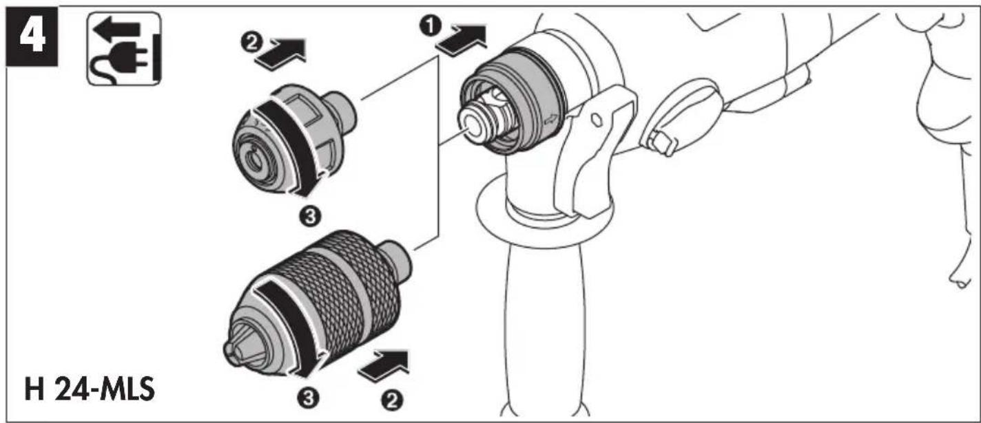 Würth H 22SLE - BOHRHAMMER ROTARY HAMMER - 5