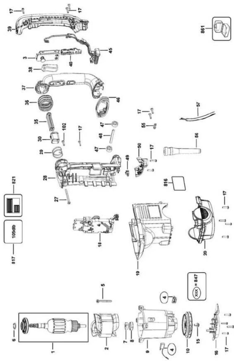 DEWALT D25722 - 007 - 3