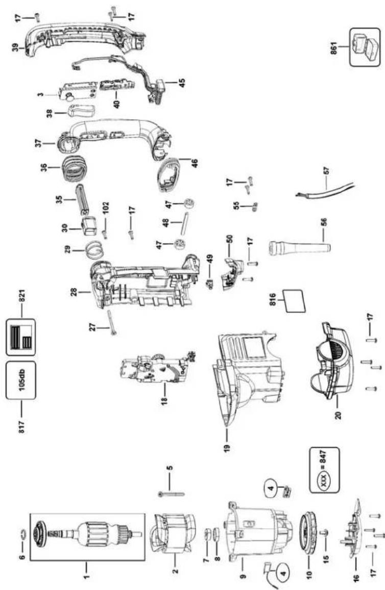DEWALT D25722 - 007 - 1