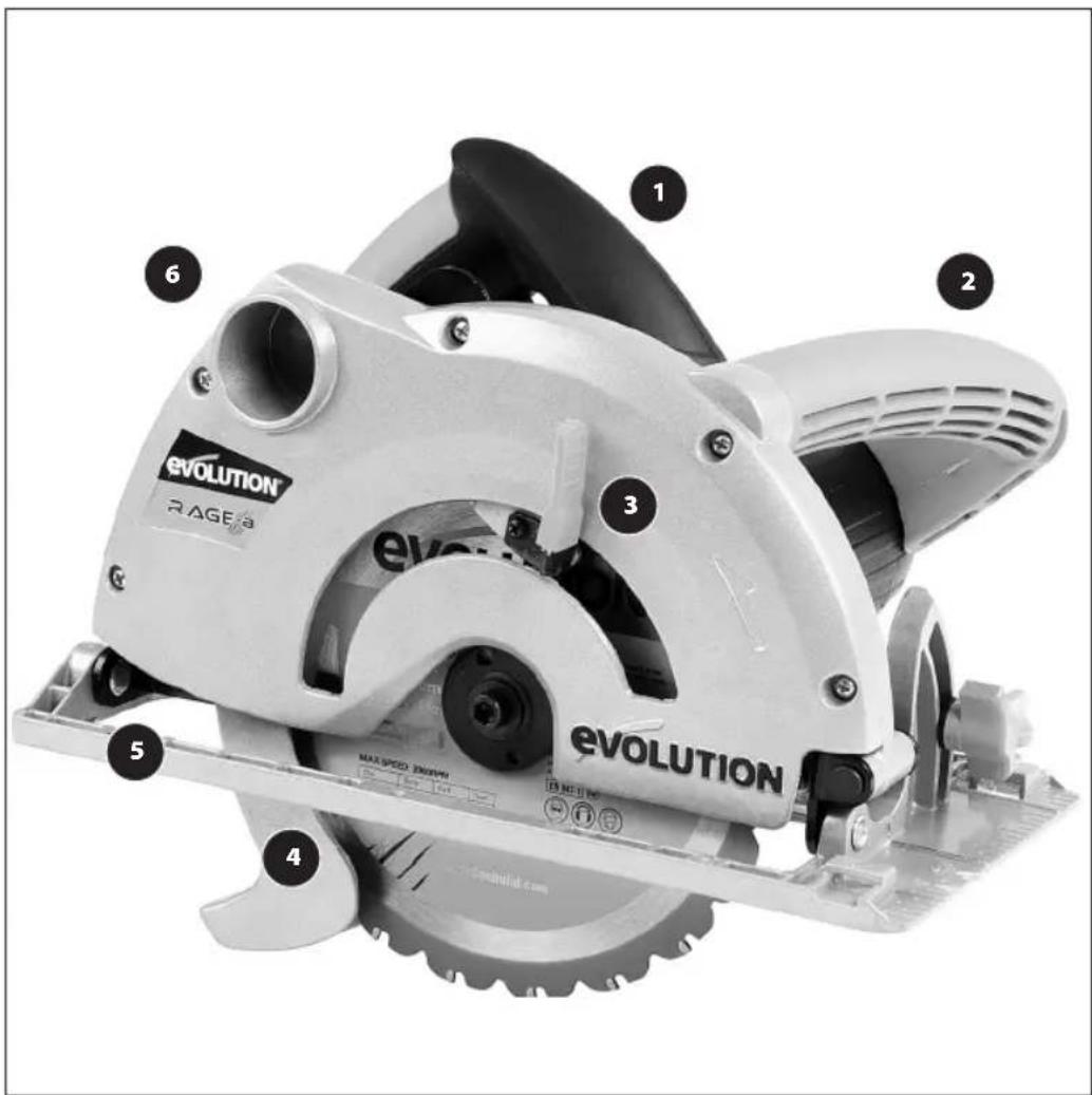 EVOLUTION RAGEB - DESCRIPCION GENERAL DE LA MAQUINA - 1