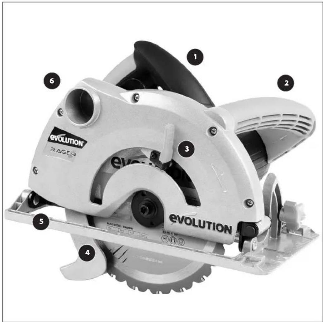 EVOLUTION RAGEB - VUE GLOBALE DE LA MACHINE - 1