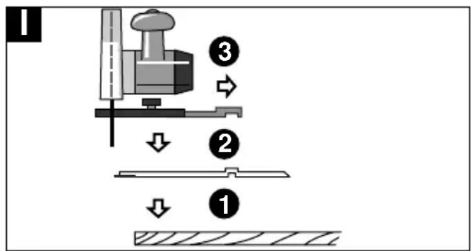BOSCH PKS 46 - Carril guía (accesorio especial) (verb) ver figuB - 2