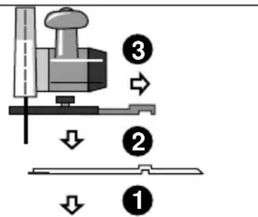 BOSCH PKS 46 - Rail de guidage (accessoire) (voir fig. b) - 3