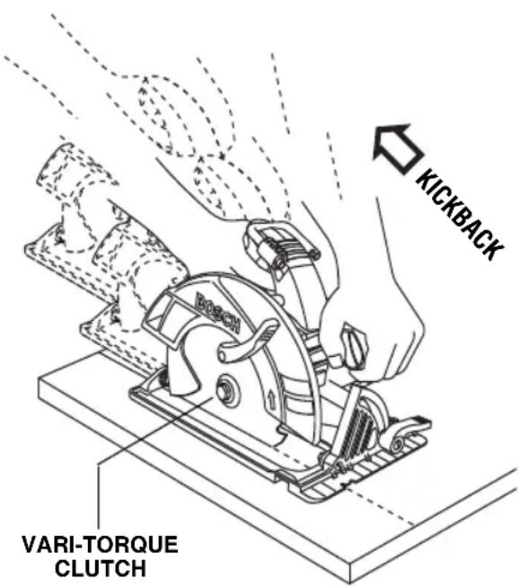 KICKBACK VARI-TORQUE CLUTCH