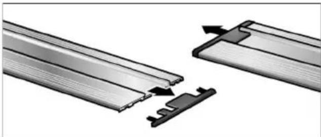 Flex CSE 55 T - Liitososan asennus: - 1