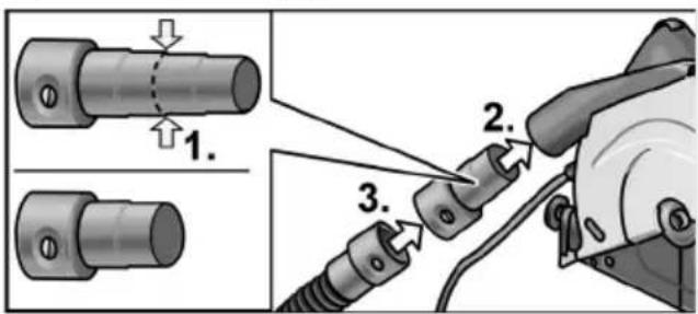 Flex CSE 55 T - FIGYELMEZTETES! - 1