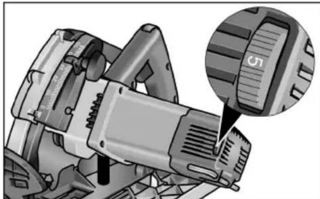 Flex CSE 55 T - Sukiu skačiaus reguliavimas - 1