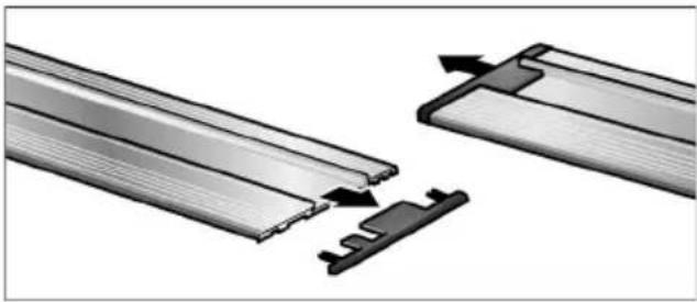 Flex CSE 55 T - Sujungimo ploksteles montavimas: - 1