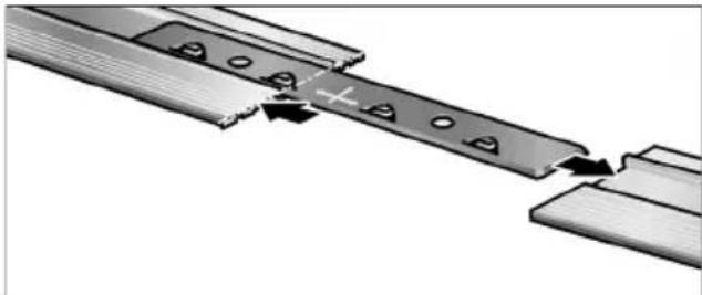 Flex CSE 55 T - Liitososan asennus: - 2
