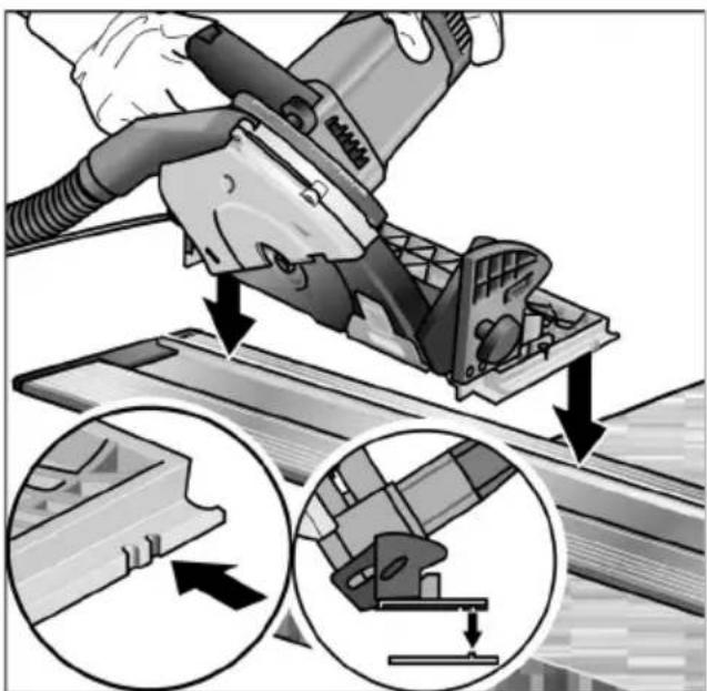 Flex CSE 55 T - Ausbere Führungsnut (.,45^ ) - 2