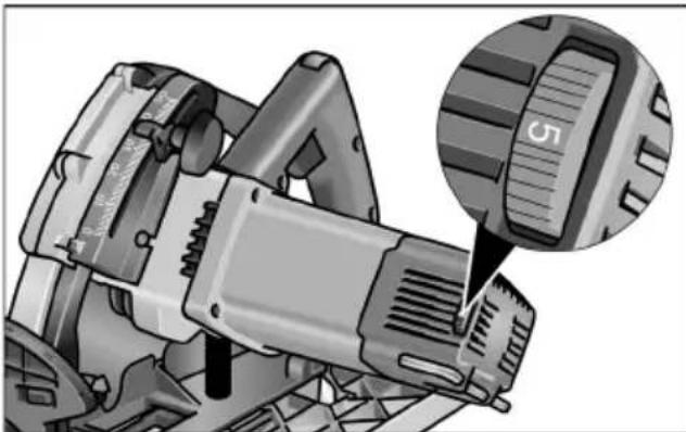 Flex CSE 55 T - Fordulatszám-szabályozás - 1