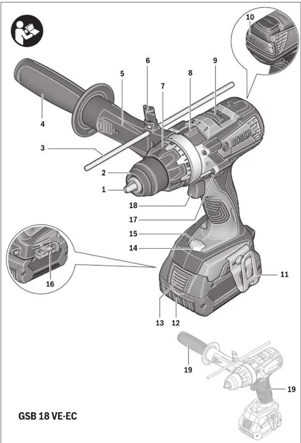 BOSCH GSR 14.4 VEEC Professional - 5