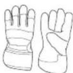 HUSQVARNA 543AE15 - HANDSCHUHE - 1