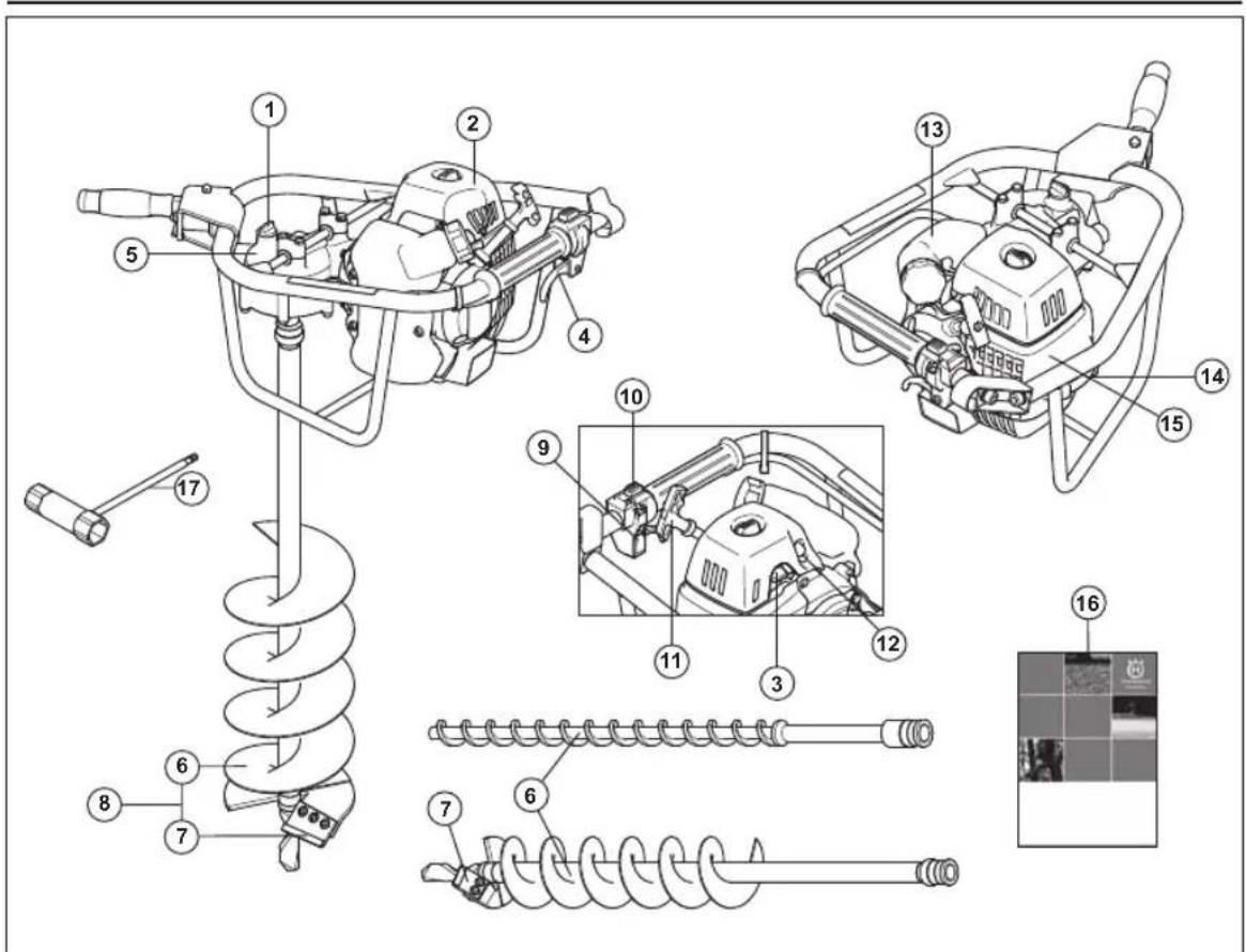 HUSQVARNA 543AE15 - WASIST WAS? - 1