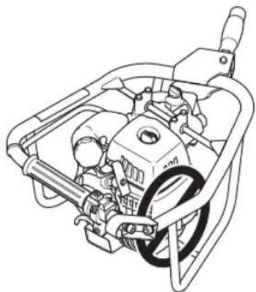 HUSQVARNA 543AE15 - URUCHAMIANIE I WYLACZANIE - 2