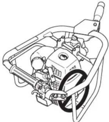 HUSQVARNA 543AE15 - KÄIVITAMINE JA SEISKAMINE - 2