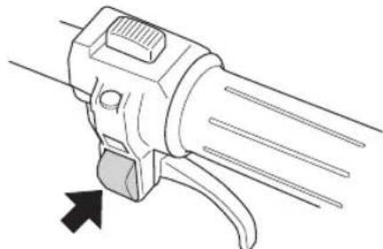 HUSQVARNA 543AE15 - Aceleración de arranque: - 1