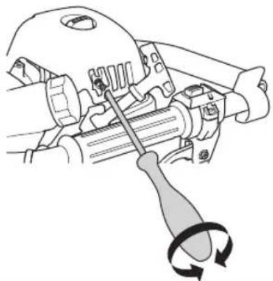 HUSQVARNA 543AE15 - Justering af tomgang (T) - 1