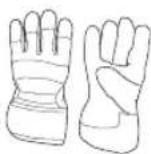 HUSQVARNA 543AE15 - HANDSKAR - 1