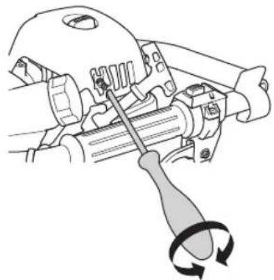 HUSQVARNA 543AE15 - Regulación de la marcha en ralenti (T) - 1