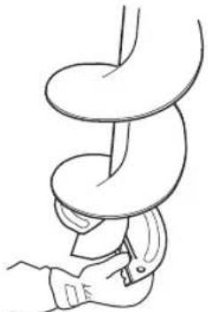 HUSQVARNA 543AE15 - BezpečnostnéPokyny po dokončeni práce - 2