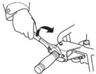 HUSQVARNA 543AE15 - Montage des Handgriffs - 2