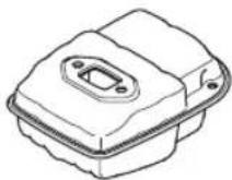 HUSQVARNA 543AE15 - Muffler - 3