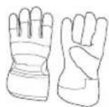 HUSQVARNA 543AE15 - GUANTES - 1