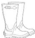 HUSQVARNA 543AE15 - BOOTS - 1