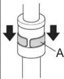 HUSQVARNA 543AE15 - Encaixar o perforador - 3