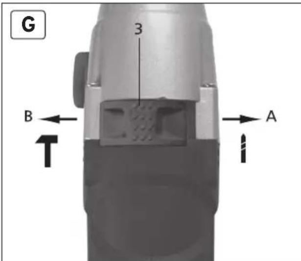 Gamma HD1050VRQ2 - Selection de la fonction percussion (3) - 1