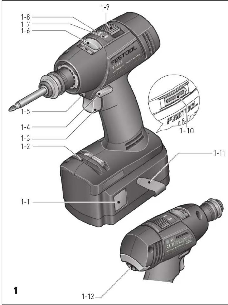 FESTOOL T 15+3 - 2