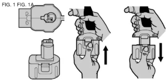 DEWALT DW987 - Interruptor de velocidad variable (Fig. 2) - 1