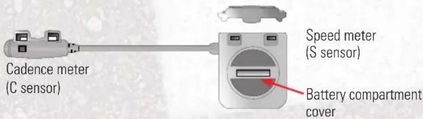 FALK Pantera - Fitting of the combined speed and cadence meter - 1