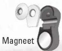 FALK Pantera - Montage van de magneet voor de snugheidsmeting - 1