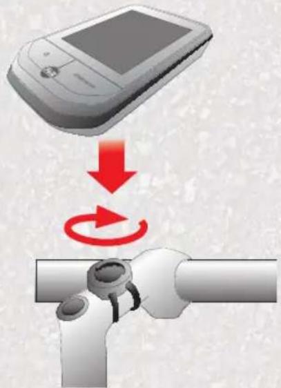 FALK Pantera - Fitting the bracket to the bicycle handlebar - 3