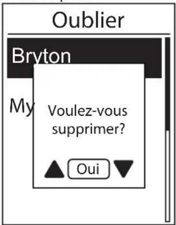 Bryton Rider 330 - Abandonner réseau - 1