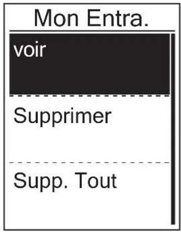 Bryton Rider 330 - Mes exercices - 1