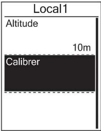 Bryton Rider 330 - Altitude d'autre position - 1