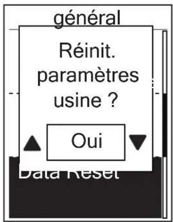 Bryton Rider 330 - Réinitialiser données - 1