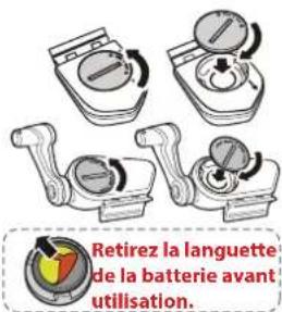 Bryton Rider 330 - Installer le Capteur de vitesse/cadence/double (optionnel) - 4
