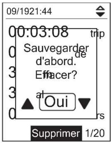 Bryton Rider 330 - Effacer l'historique - 1