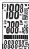 CAT EYE CCTR300TW V3 - Redémarrage (Lorsque vous remplacez les piles ou qu'une erreur s'affiche.) - 2
