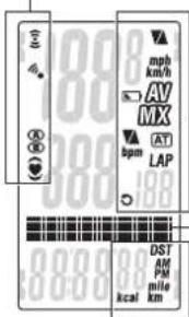 CAT EYE CCTR300TW V3 - Affichage sur l'écran - 1