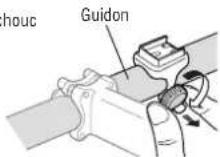 CAT EYE CCTR300TW V3 - Fixation du support Flex Tight™ au guidon - 3
