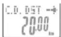 CAT EYE CCTR300TW V3 - Distance compte à rebours - 1